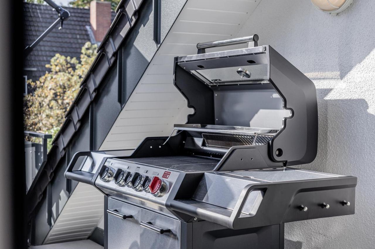 Gt-City Suite 01 I Gasgrill I Smart-Tv I Balkon Gütersloh Exterior foto